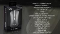 INCA Iwm-531rg Bluetooth Wireless Rechargeable Special Metallic Silent Mouse
